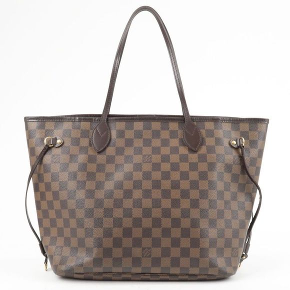 Authentic Louis Vuitton Damier Neverfull MM Tote Bag Hand Bag N51105 - Picture 1 of 11